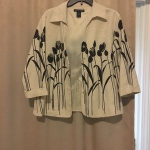 St. Tropez West jacket size large